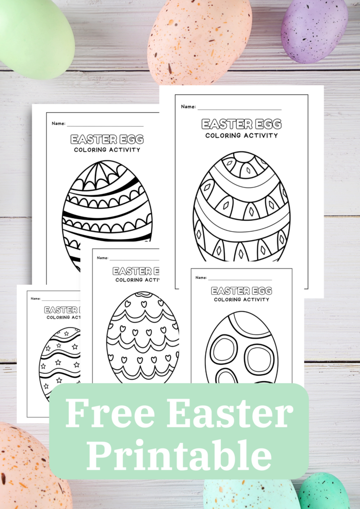 Free Easter Coloring Pages Printable